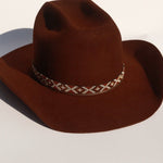 Copper felt hat